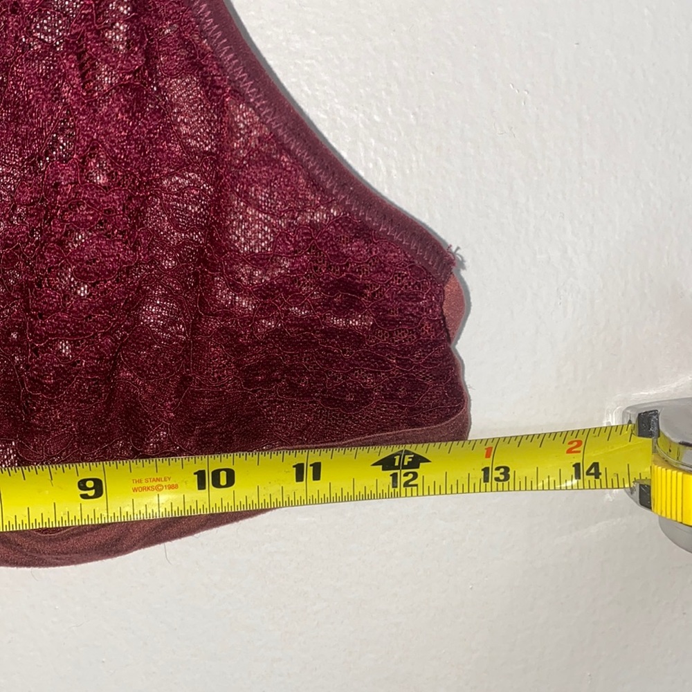 🪿Adorable lace maroon bra! - Picture 3 of 7